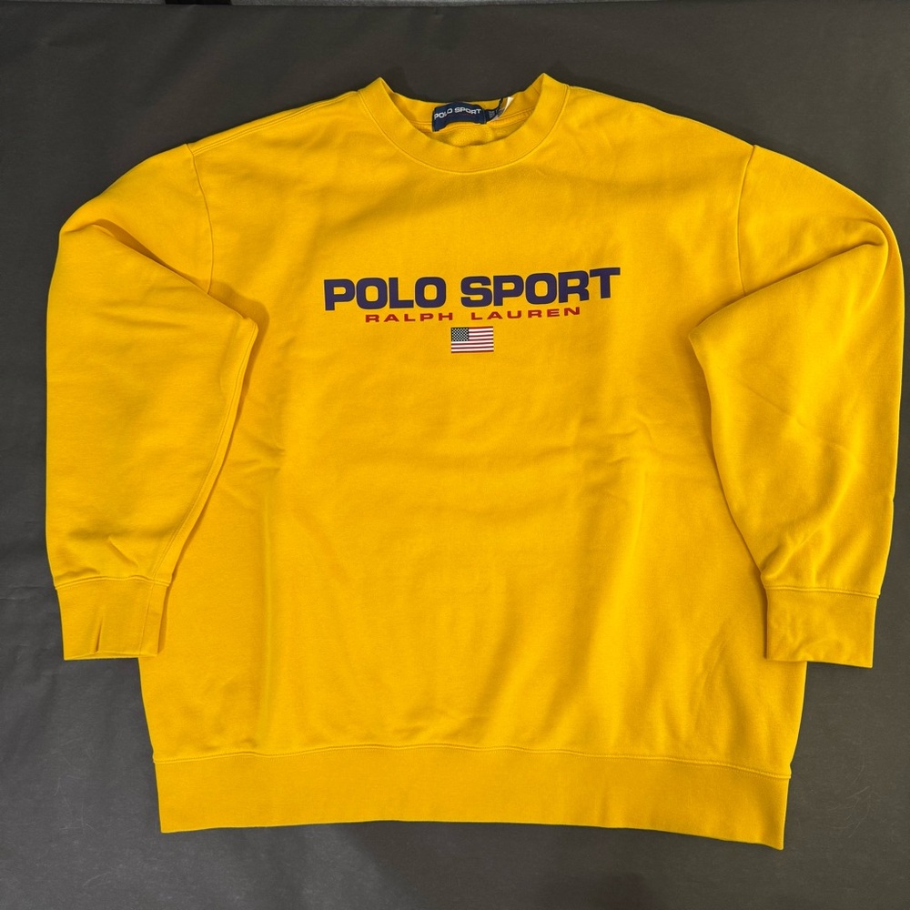 Polo Ralph Lauren Sport Fleece Sweatshirt 3TG - Picture 2 of 12